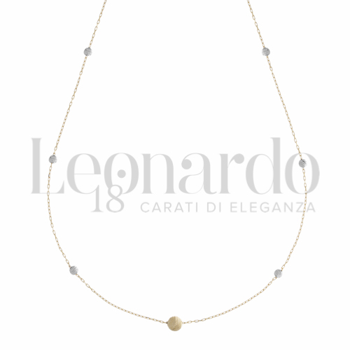 Forma o finitura Sfera in Oro Giallo e Oro Bianco da 1,6gr.