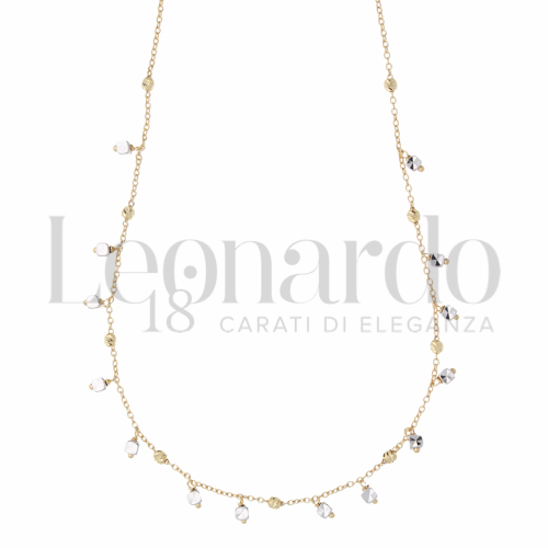 Forma o finitura Diamantata in Oro Giallo e Oro Bianco da 4,6gr.