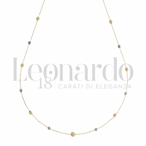 Forma o finitura Sfera in Oro Giallo e Oro Bianco da 1,9gr.