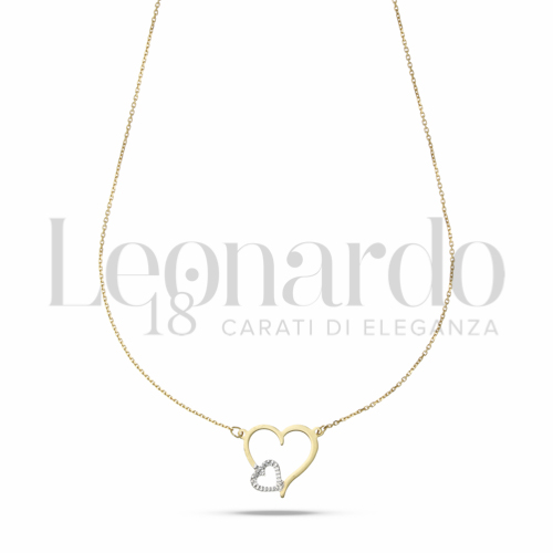 Forma o finitura Cuore in Oro Giallo e Oro Bianco da 1,5gr.