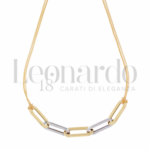 Forma o finitura Lucida in Oro Giallo e Oro Bianco da 7,4gr.