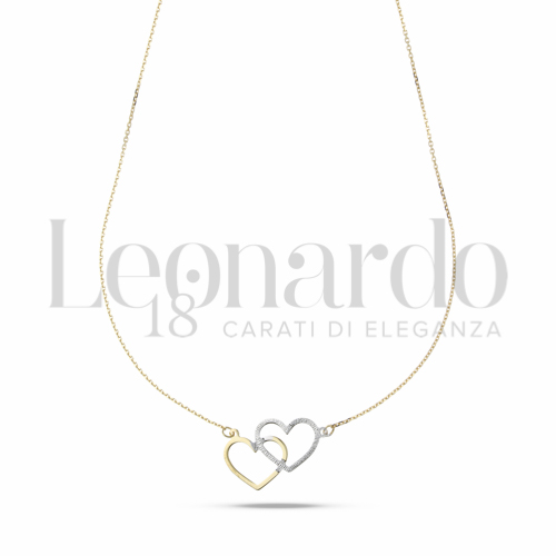 Forma o finitura Cuore in Oro Giallo e Oro Bianco da 1,5gr.