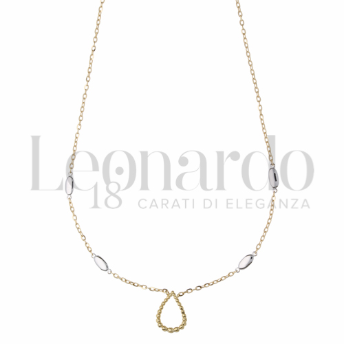 Forma o finitura Goccia in Oro Giallo e Oro Bianco da 4,2gr.
