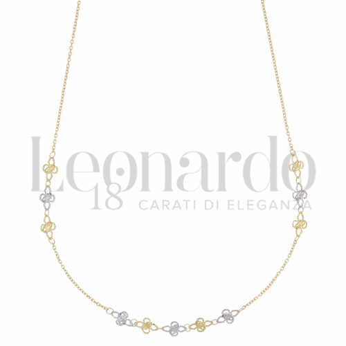 in Oro Giallo e Oro Bianco da 2,6gr.