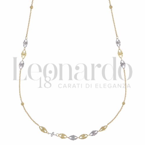 in Oro Giallo e Oro Bianco da 2,9gr.