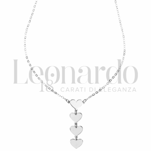 Forma o finitura Cuore in Oro Bianco da 2,3gr.