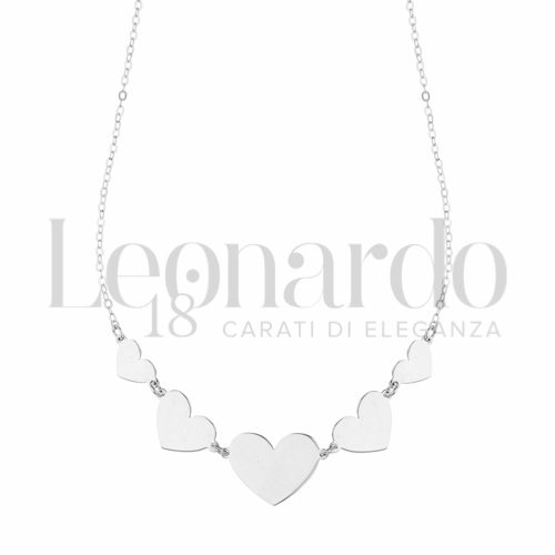 Forma o finitura Cuore in Oro Bianco da 3,7gr.