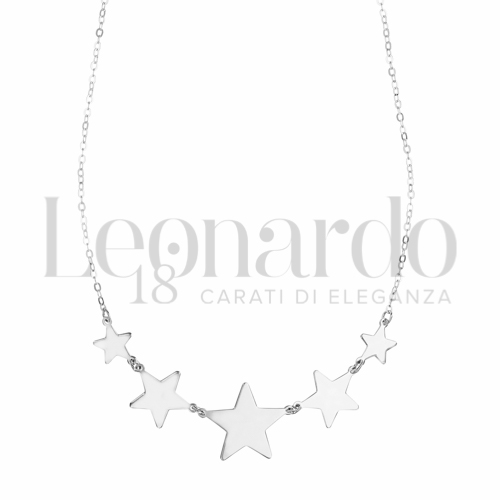 Forma o finitura Stella in Oro Bianco da 3,3gr.
