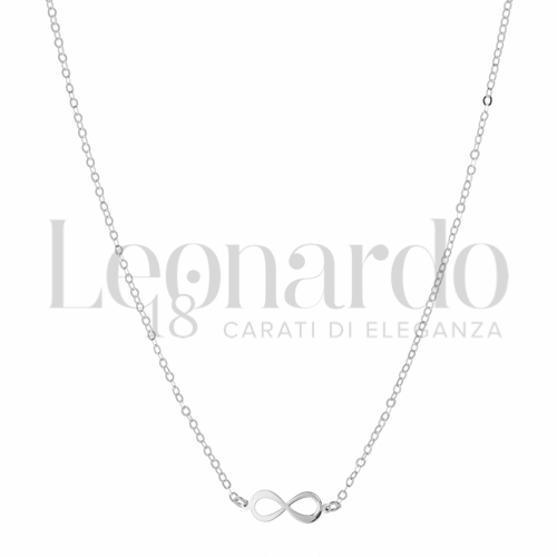 Forma o finitura Infinito in Oro Bianco da 2,1gr.