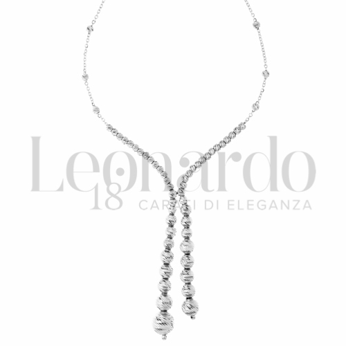 Forma o finitura Diamantata in Oro Bianco da 5,5gr.