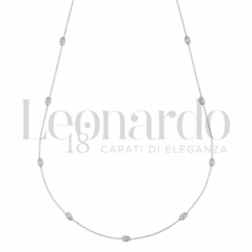 Forma o finitura Diamantata in Oro Bianco da 2,3gr.