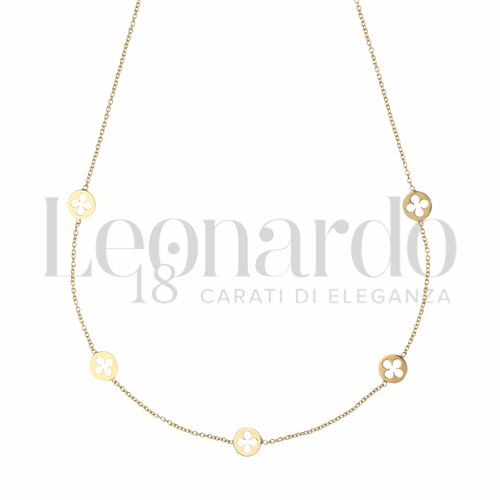 Forma o finitura Quadrifoglio in Oro Giallo da 2,3gr.