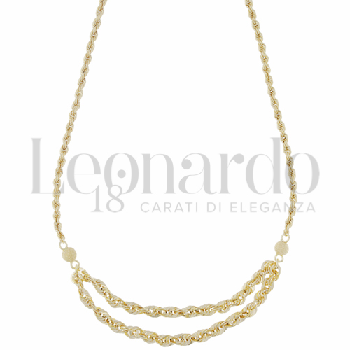 Forma o finitura Satinata in Oro Giallo da 3,5gr.