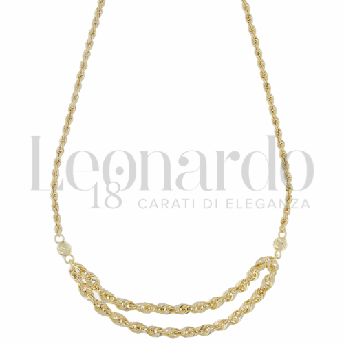 Forma o finitura Diamantata in Oro Giallo da 3,4gr.