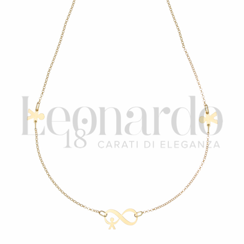 Forma o finitura Infinito in Oro Giallo da 2,8gr.