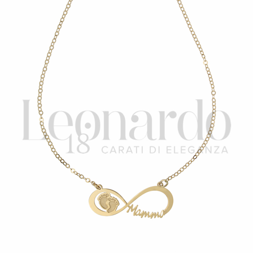 Forma o finitura Infinito in Oro Giallo da 1,9gr.