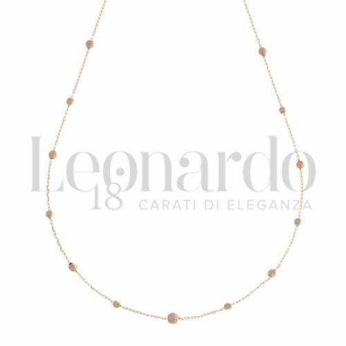 Forma o finitura Sfera in Oro Rosa e Oro Giallo da 1,9gr.