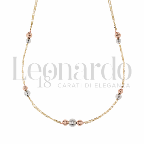 in Oro Giallo, Oro Bianco e Oro Rosa da 5,6gr.