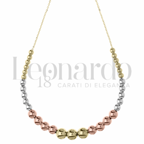 in Oro Giallo, Oro Bianco e Oro Rosa da 2,9gr.