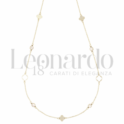 Forma o finitura Tondo con Madreperla in Oro Giallo da 2,2gr.