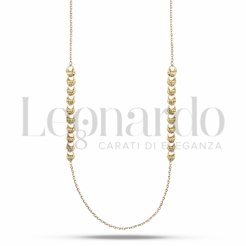 Finitura o forma Diamantata in Oro Giallo e Oro Bianco da 9,4gr.