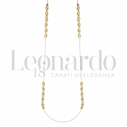 Finitura o forma Diamantata in Oro Giallo e Oro Bianco da 11,1gr.