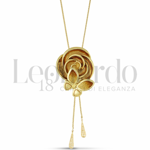 Finitura o forma Fiore e Farfalla in Oro Giallo da 21gr.