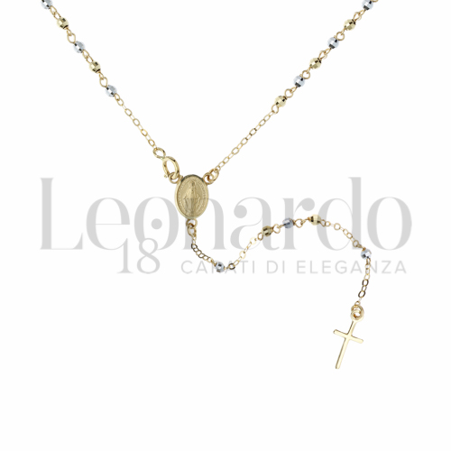 2,50 mm Diametro sfere in Oro Giallo e Oro Bianco da 6,1gr.