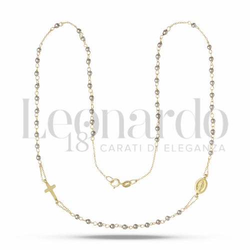 2,50 mm Diametro sfere in Oro Giallo e Oro Bianco da 4,3gr.