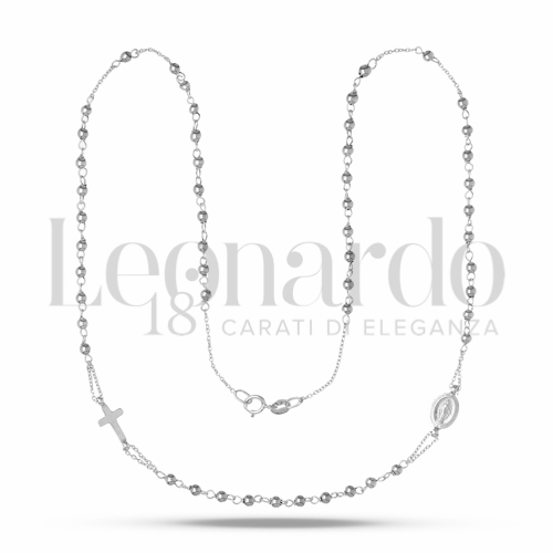 2,50 mm Diametro sfere in Oro Bianco da 4gr.