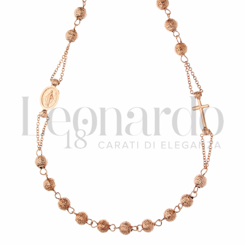 5 mm Diametro sfere in Oro Rosa da 7,6gr.