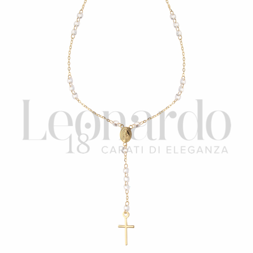 3 mm Diametro sfere con Swarovski in Oro Giallo da 3,5gr.