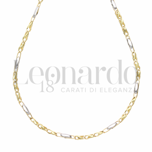 in Oro Giallo e Oro Bianco da 6,8gr.