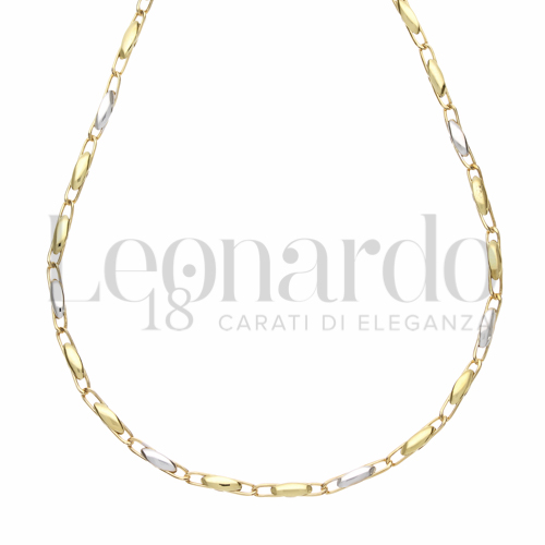 in Oro Giallo e Oro Bianco da 6,8gr.