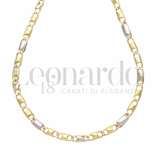 in Oro Giallo e Oro Bianco da 10,6gr.