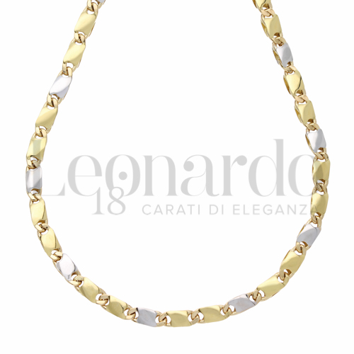 in Oro Giallo e Oro Bianco da 13,5gr.