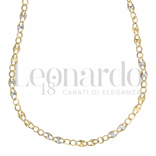 Micro in Oro Giallo e Oro Bianco da 4,4gr.