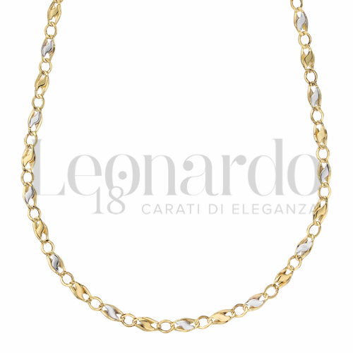 Micro in Oro Giallo e Oro Bianco da 5,4gr.