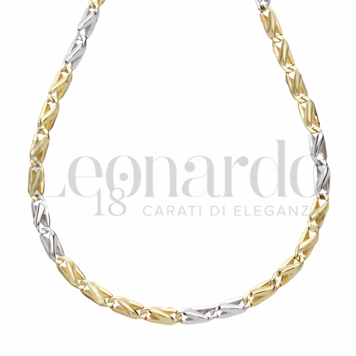 in Oro Giallo e Oro Bianco da 10,5gr.