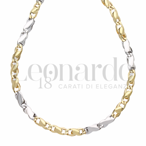 in Oro Giallo e Oro Bianco da 15,9gr.
