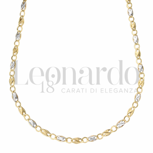 Micro in Oro Giallo e Oro Bianco da 5,6gr.