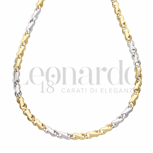 in Oro Giallo e Oro Bianco da 11gr.