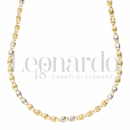 Micro in Oro Giallo e Oro Bianco da 7,1gr.