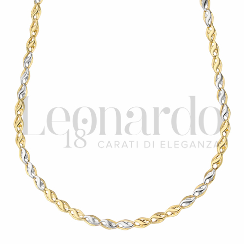 Micro in Oro Giallo e Oro Bianco da 7,5gr.