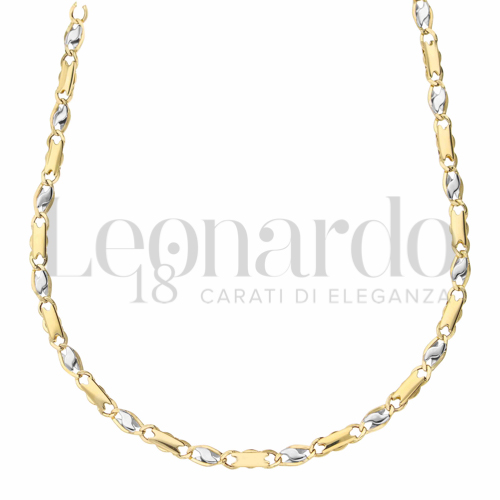 Micro in Oro Giallo e Oro Bianco da 7,9gr.