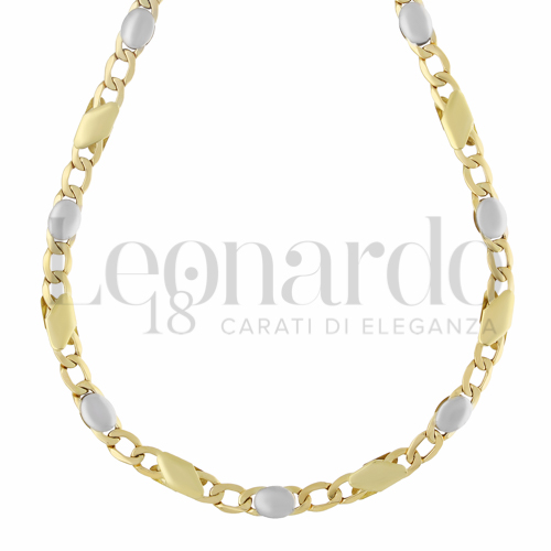 in Oro Giallo e Oro Bianco da 12,1gr.