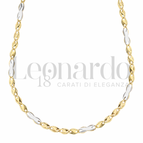 Micro in Oro Giallo e Oro Bianco da 7,8gr.