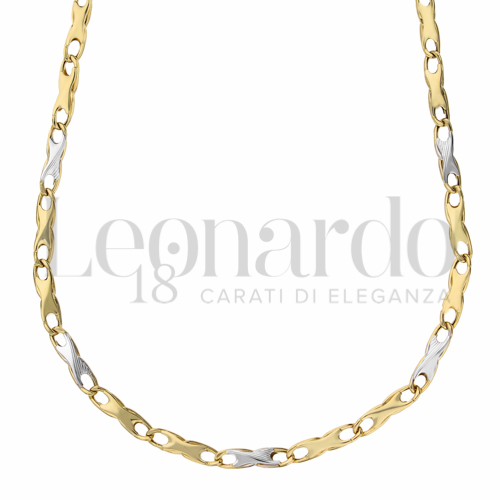 Leggera in Oro Giallo e Oro Bianco da 8,7gr.