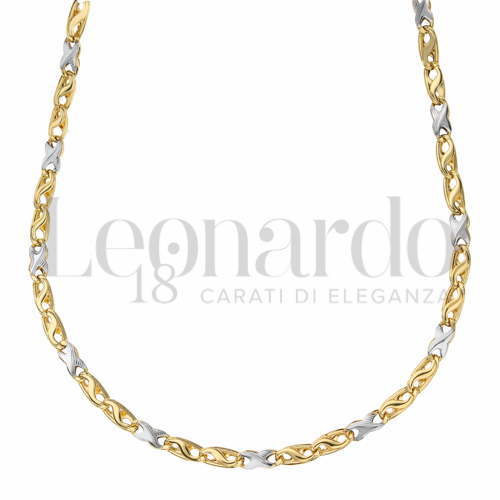 Leggera in Oro Giallo e Oro Bianco da 9,6gr.