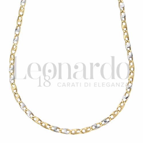 Leggera in Oro Giallo e Oro Bianco da 7,5gr.